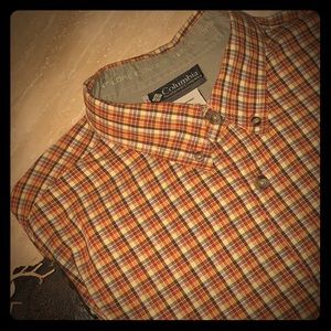 Columbia XCO Long Sleeved Plaid Shirt in XXL